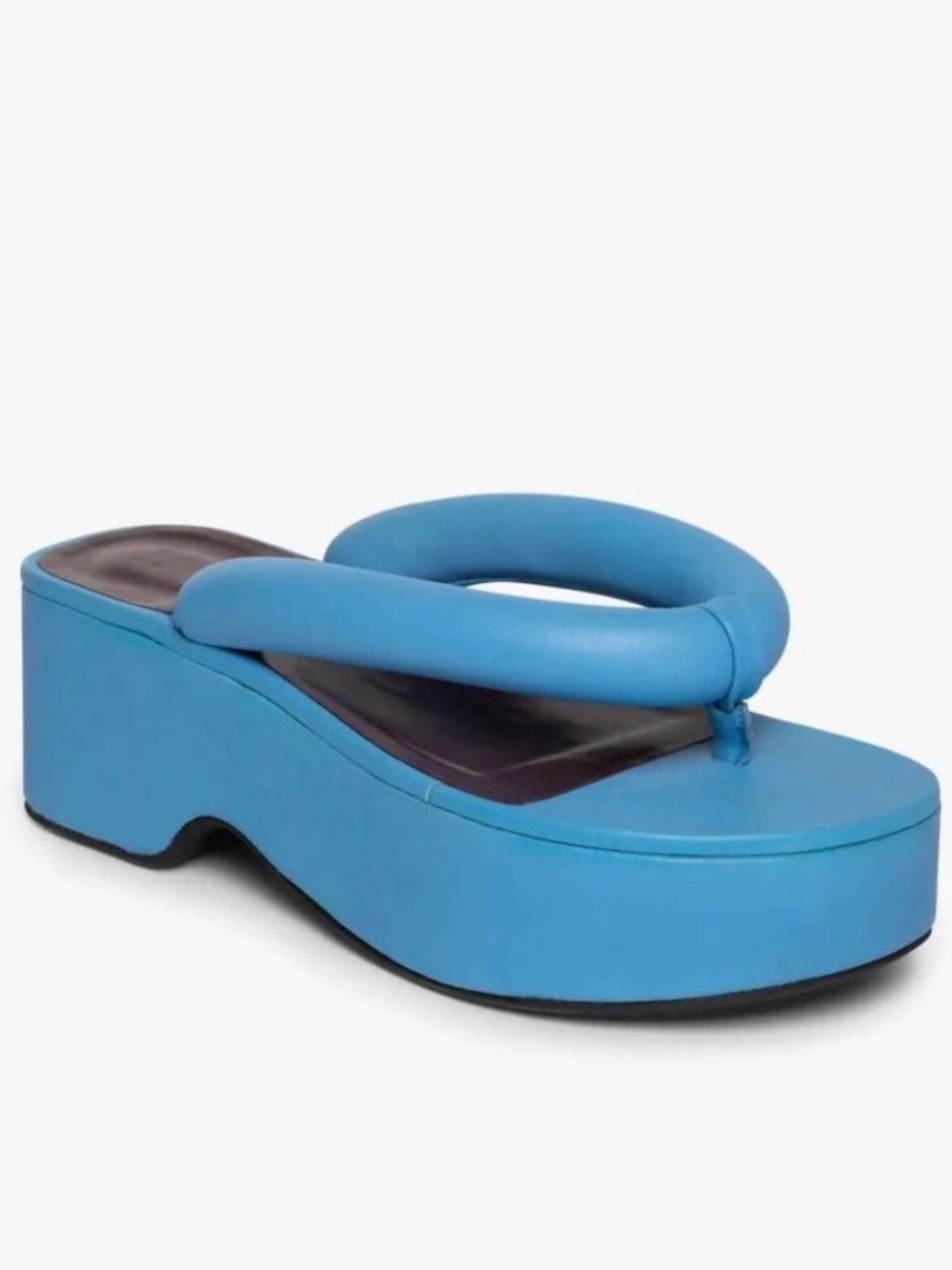 NEW STAUD rio platform sandal in azure